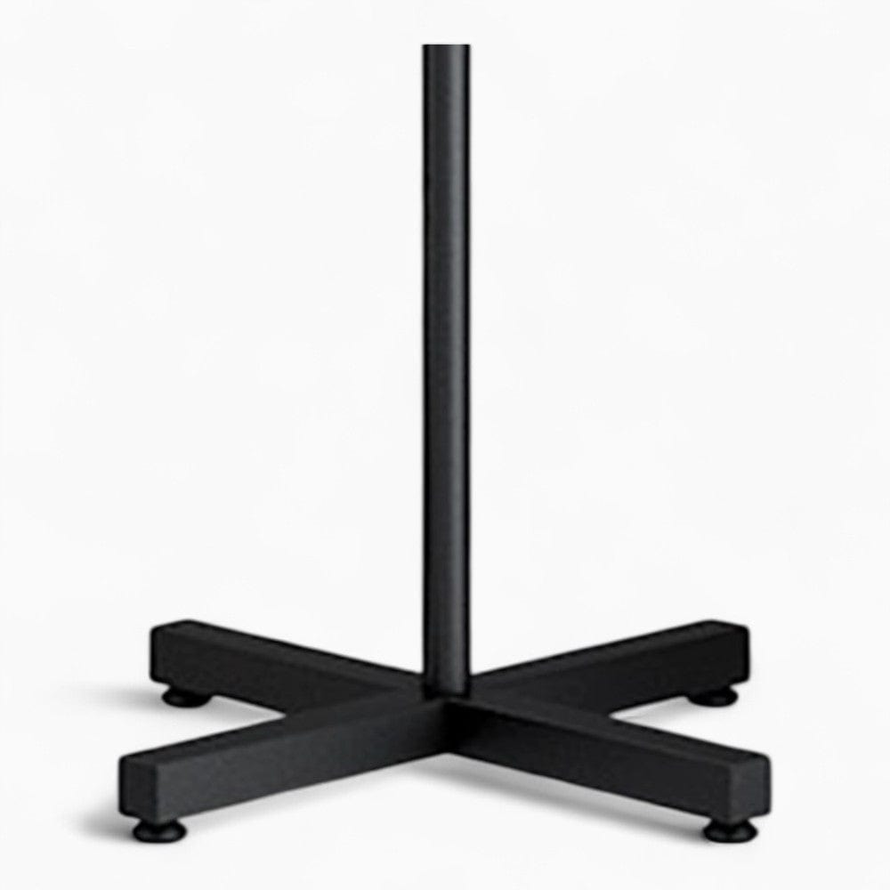 My Store Noir Porte Manteau sur Pied Champignon Base croisée Noir