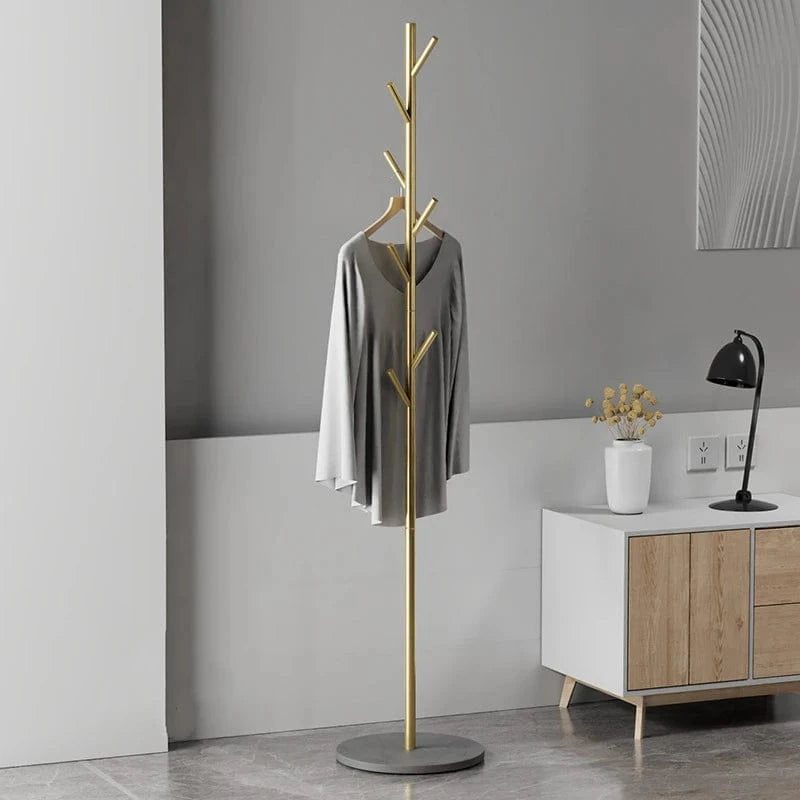 My Store Or Porte Manteau Arbre sur Pied Or/noir