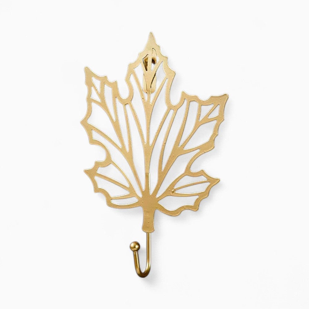 My Store Or Porte Manteau patere - Grande feuille