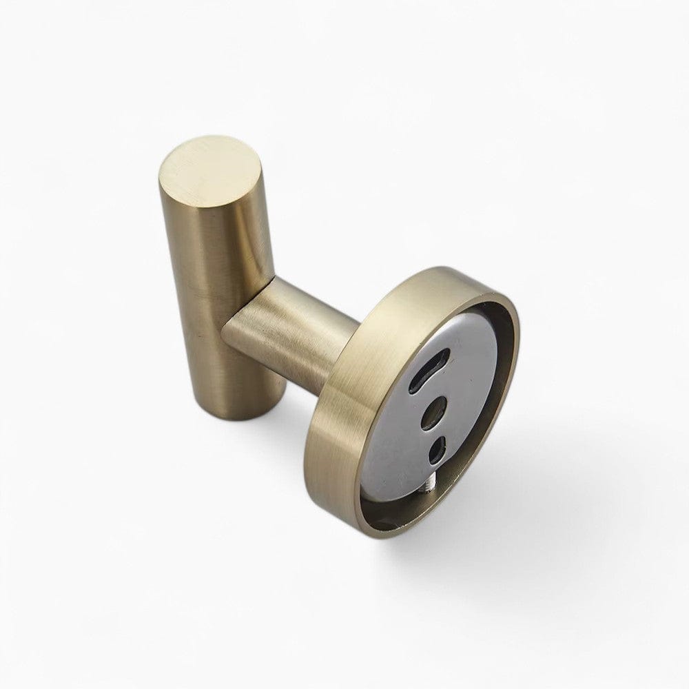 My Store Or Porte Manteau salle de bain Crochet tuyau dorée