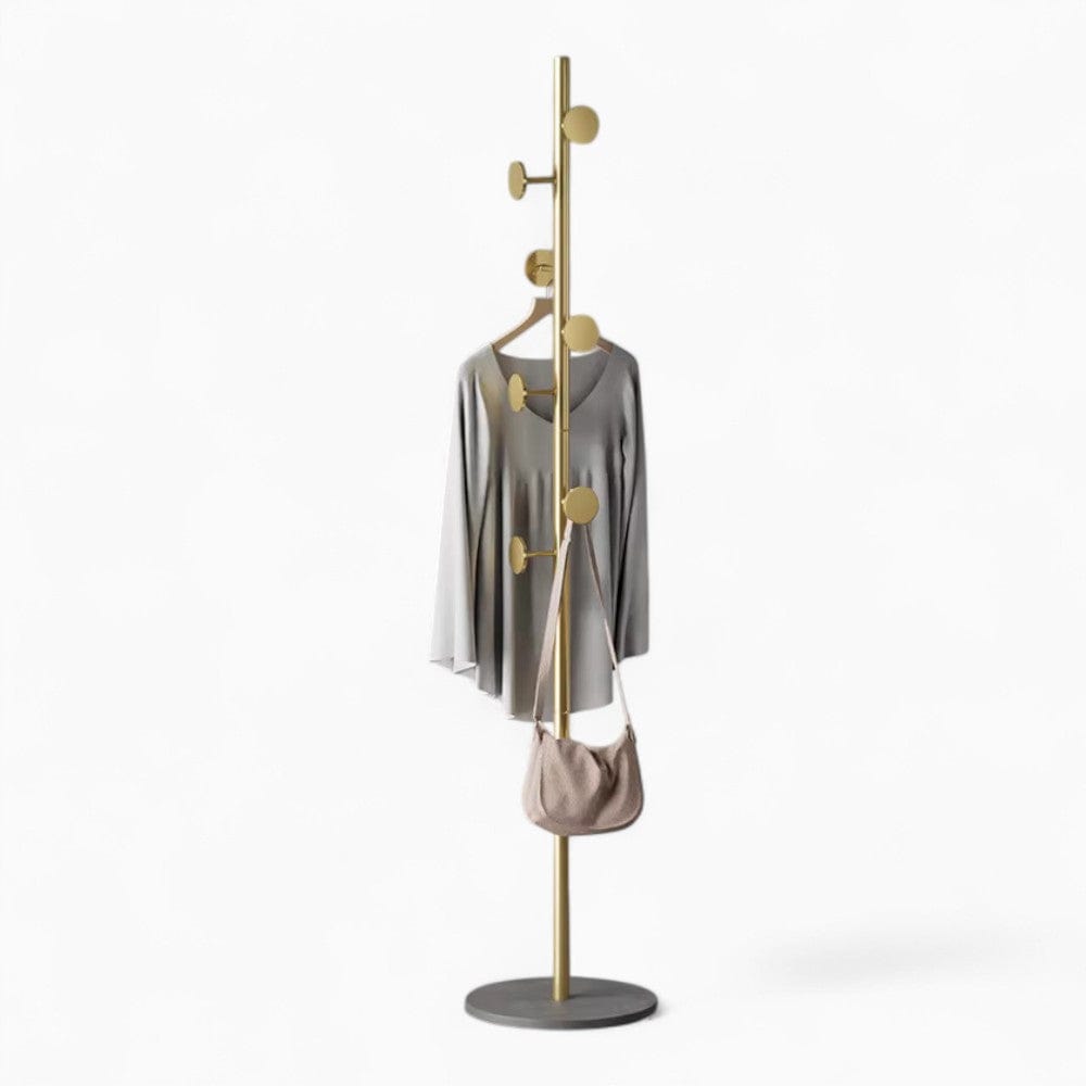 My Store Or Porte Manteau sur Pied Champignon Or/noir