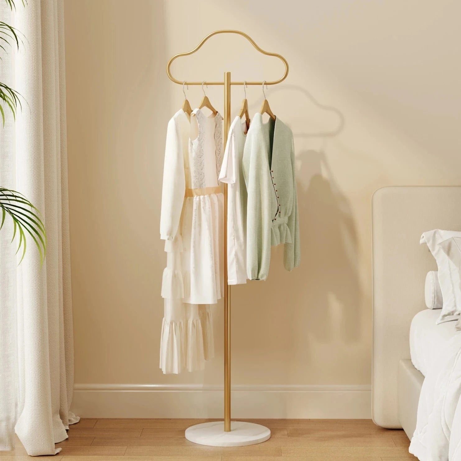 My Store Or Porte Manteau sur Pied Nuage d'or
