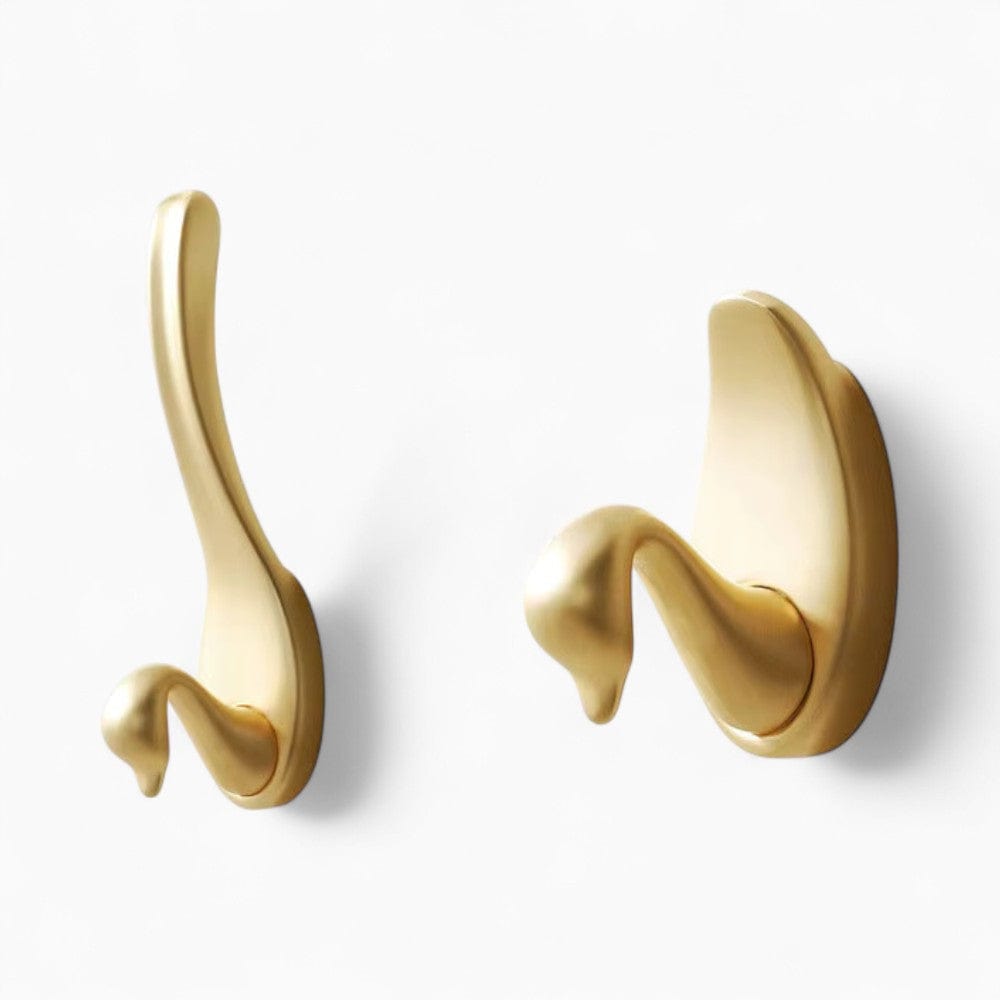 My Store Porte Manteau Patere - Cygne dorée