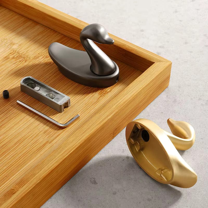 My Store Porte Manteau Patere - Cygne Gris