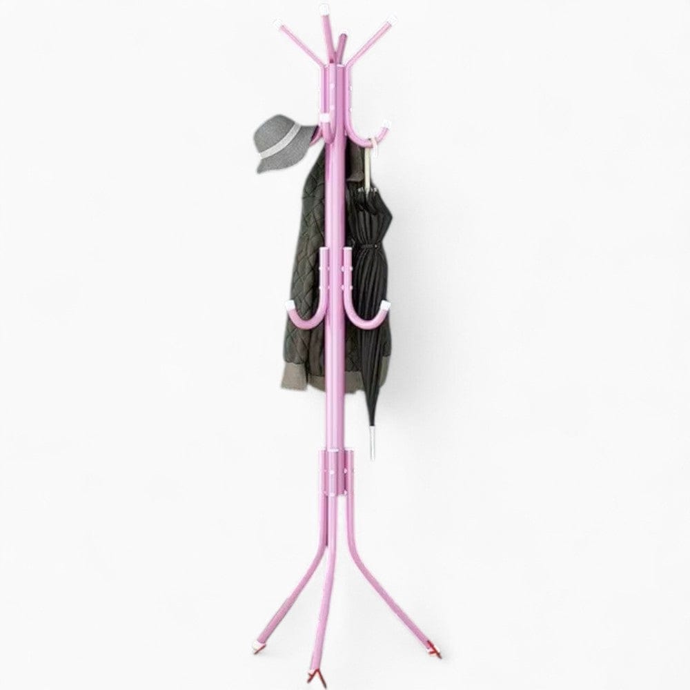 My Store Rose Porte Manteau sur Pied Perroquet rose