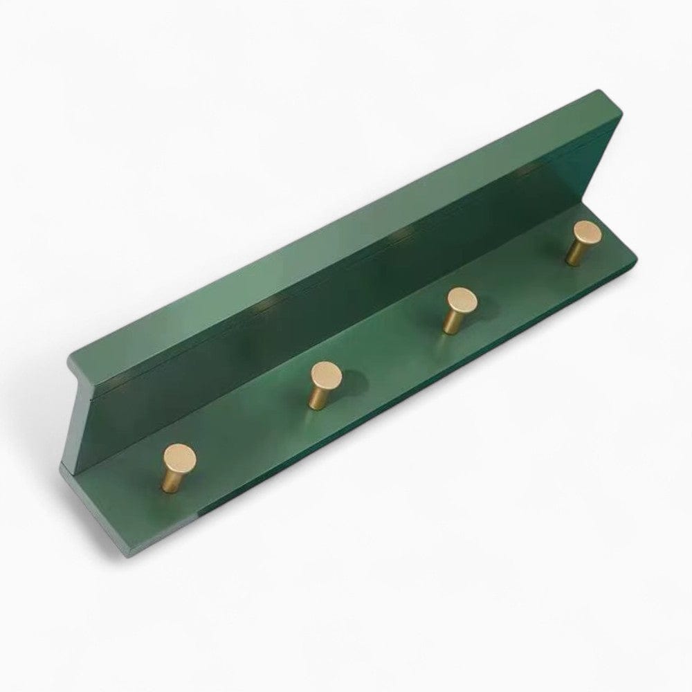 My Store Vert Porte Manteau Mural Petit Crochet bois vert