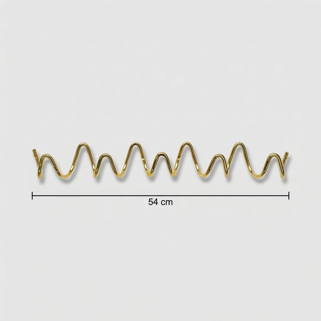 Porte Manteau design Vrille or