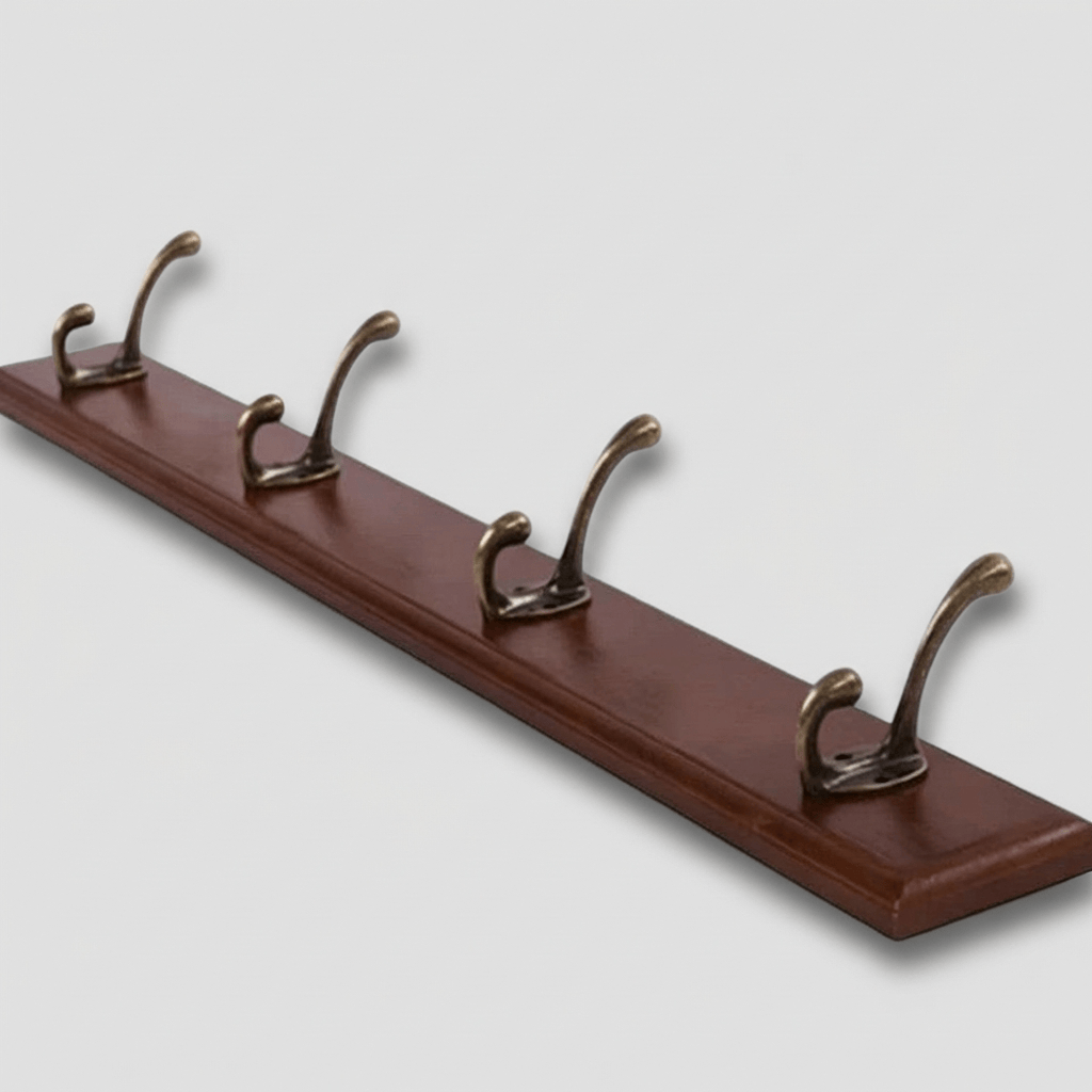 Porte Manteau entrée Ancien Crochet bois