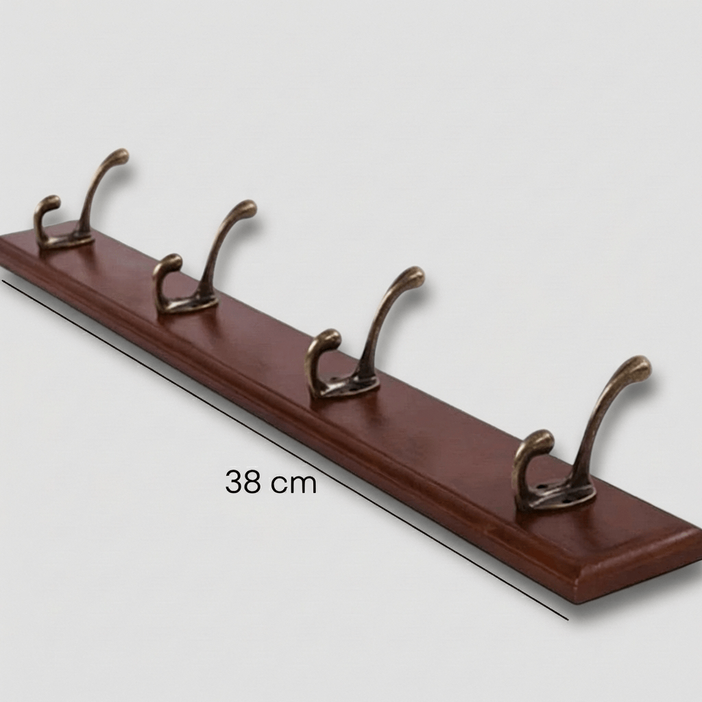 Porte Manteau entrée Ancien Crochet bois