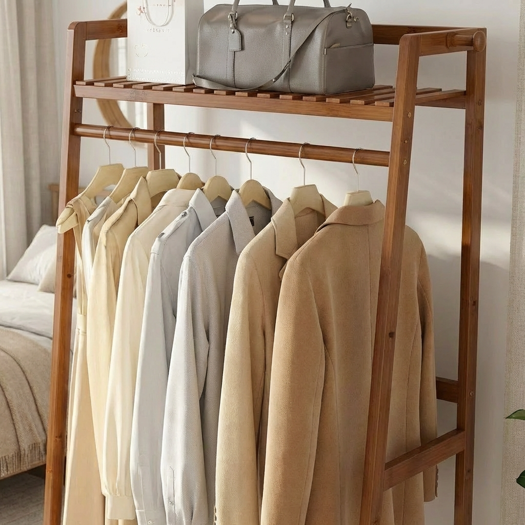 Porte Manteau Meuble Chaussure Dressing bois