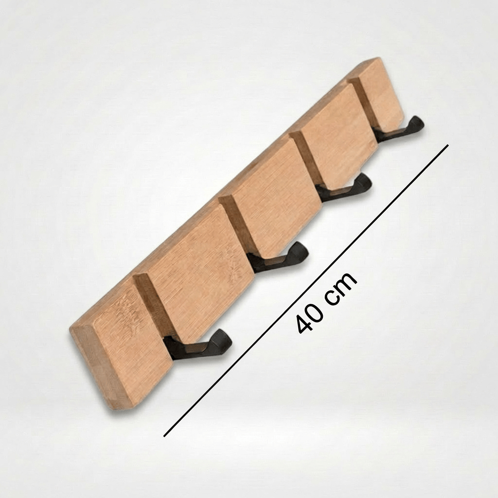 Porte Manteau Mural Petit Crochet Ouvrant bois